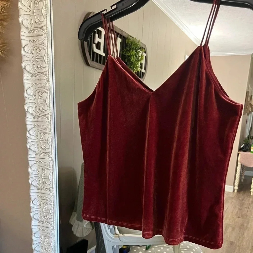 Maurice’s • Velour Cami Tank Top